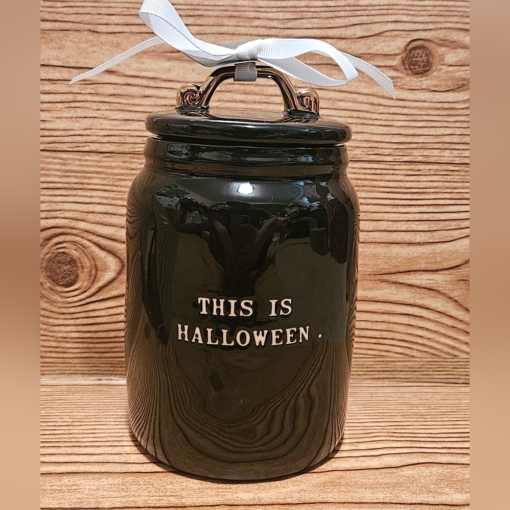 Rae Dunn This Is Halloween Small Canister Disney Nightmare Before Christmas - Picture 4 of 6